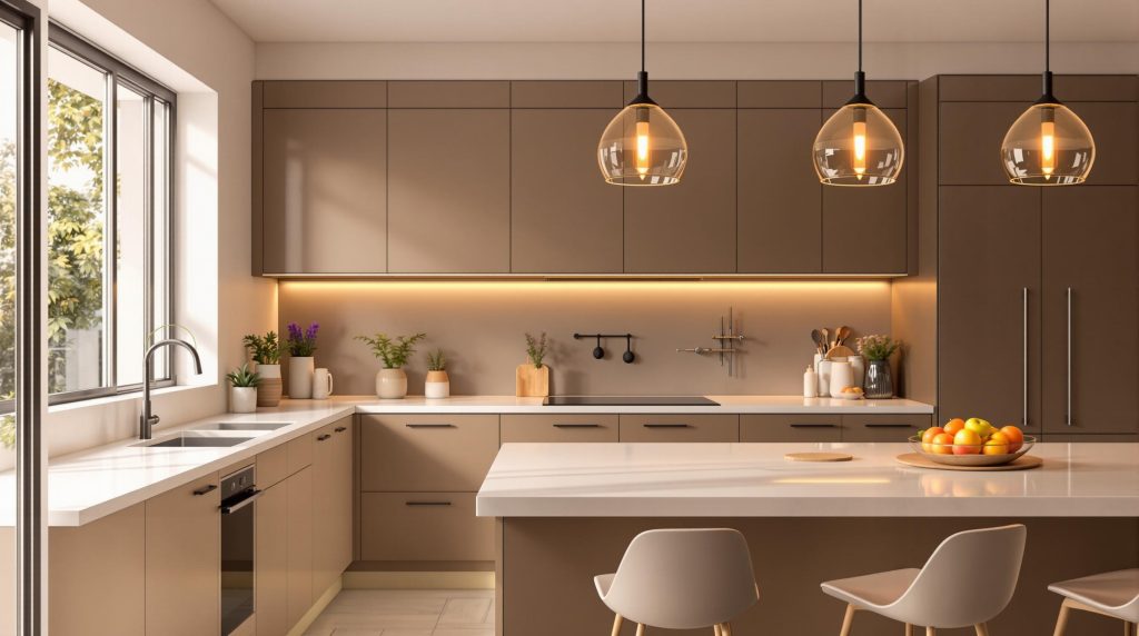 How Ambient Lighting Enhances Kitchen Design Aesthetics