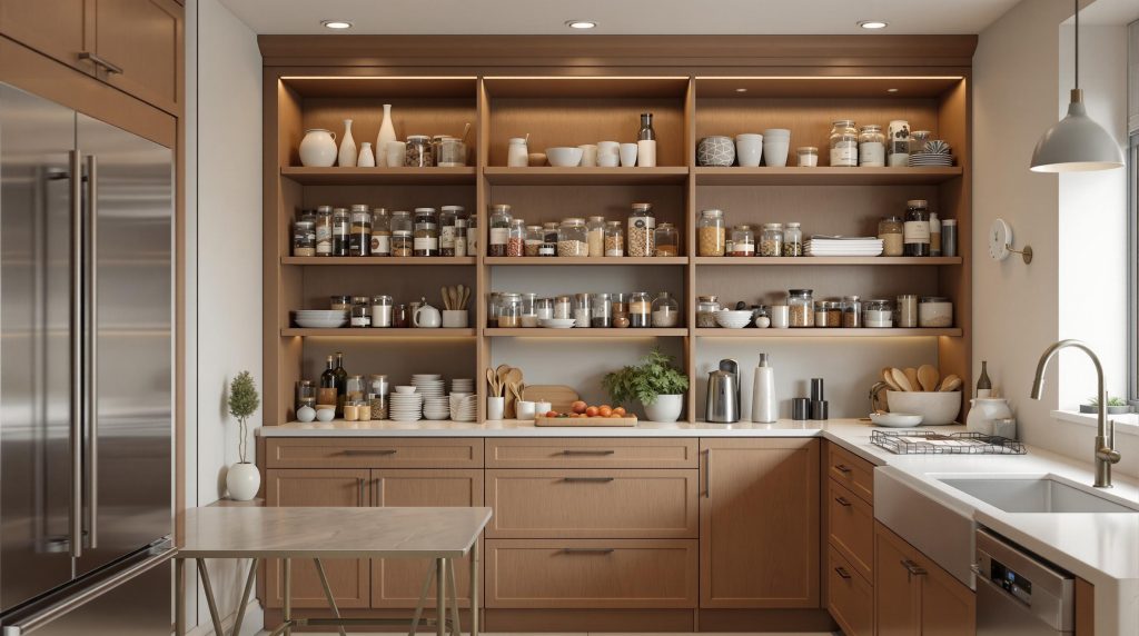 Luxury Kitchen Zoning: Pantry and Utility Ideas